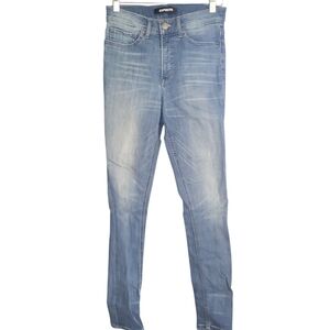 Express Denim Leggings Blue sz 6R